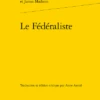 Le Fédéraliste 2 Le Fédéraliste -Librairies Boutique AhnMS01