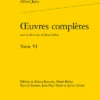 Œuvres Complètes. Tome VI 1 Œuvres Complètes. Tome VI -Librairies Boutique AjaMS06b