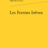 Les Formes Brèves 1 Les Formes Brèves -Librairies Boutique AloMS02b