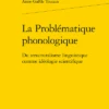 La Problématique Phonologique. Du Structuralisme Linguistique Comme Idéologie Scientifique -Librairies Boutique AtuMS01b