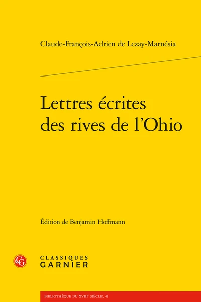 Lettres écrites Des Rives De L’Ohio 3 Lettres écrites Des Rives De L’Ohio