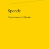 Sponde. Commentateur D’Homère -Librairies Boutique CdeMS01b