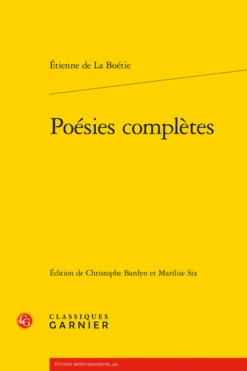Poésies Complètes