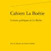 Lectures Politiques De La Boétie 1 Lectures Politiques De La Boétie -Librairies Boutique ClbMS03b