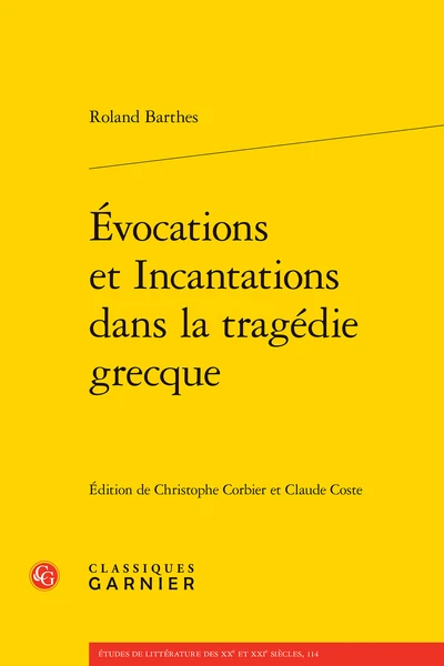 Évocations Et Incantations Dans La Tragédie Grecque 3 Évocations Et Incantations Dans La Tragédie Grecque