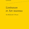 Littérature Et Art Nouveau. De Mallarmé à Proust -Librairies Boutique CybMS01b