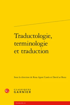 Traductologie, Terminologie Et Traduction