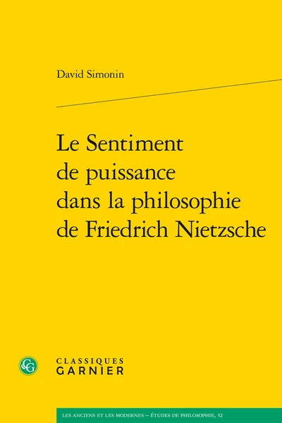 Le Sentiment De Puissance Dans La Philosophie De Friedrich Nietzsche 3 Le Sentiment De Puissance Dans La Philosophie De Friedrich Nietzsche