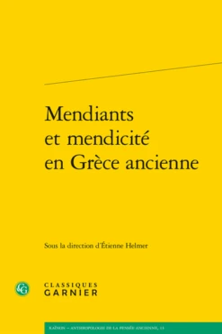 Mendiants Et Mendicité En Grèce Ancienne