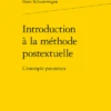 Introduction à La Méthode Postextuelle. L’exemple Proustien 2 Introduction à La Méthode Postextuelle. L’exemple Proustien -Librairies Boutique FsnMS01