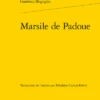 Marsile De Padoue 1 Marsile De Padoue -Librairies Boutique GbaMS01b