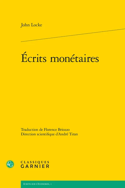 Écrits Monétaires 3 Écrits Monétaires