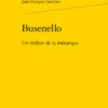 Busenello. Un Théâtre De La Rhétorique 2 Busenello. Un Théâtre De La Rhétorique -Librairies Boutique JloMS01b