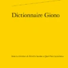 Dictionnaire Giono 2 Dictionnaire Giono -Librairies Boutique JylMS01b