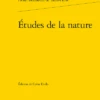 Études De La Nature 2 Études De La Nature -Librairies Boutique LdeMS58b