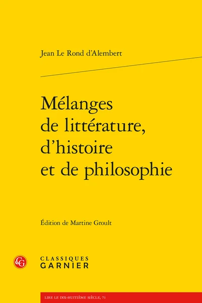 Mélanges De Littérature, D’histoire Et De Philosophie 3 Mélanges De Littérature, D’histoire Et De Philosophie