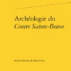 Archéologie Du Contre Sainte-Beuve -Librairies Boutique MixMS01b