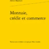 Monnaie, Crédit Et Commerce -Librairies Boutique MltMS09b