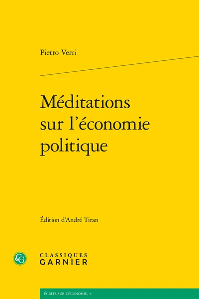 Méditations Sur L’économie Politique 3 Méditations Sur L’économie Politique