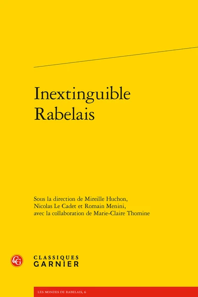 Inextinguible Rabelais 3 Inextinguible Rabelais