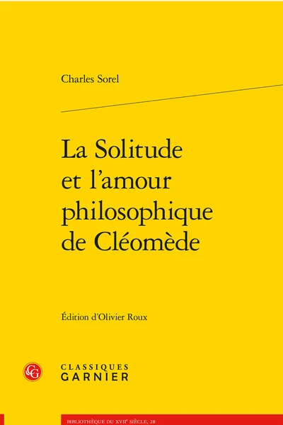 La Solitude Et L’amour Philosophique De Cléomède 3 La Solitude Et L’amour Philosophique De Cléomède