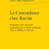 La Concordance Chez Racine. Rapports Entre Structure Grammaticale Et Forme Métrique Dans Le Théâtre De Racine 1 La Concordance Chez Racine. Rapports Entre Structure Grammaticale Et Forme Métrique Dans Le Théâtre De Racine -Librairies Boutique RnbMS01b