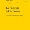 La Peinture Selon Proust. Les Détournements Du Visuel 1 La Peinture Selon Proust. Les Détournements Du Visuel -Librairies Boutique SbpMS01b