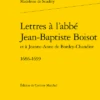 Lettres à L’abbé Jean-Baptiste Boisot Et à Jeanne-Anne De Bordey-Chandiot. 1686-1699 -Librairies Boutique ScyMS01b