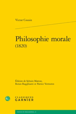 Philosophie Morale (1820)