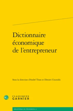 Dictionnaire économique De L’entrepreneur