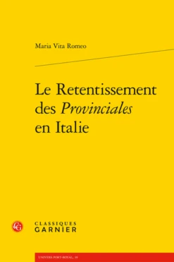 Le Retentissement Des Provinciales En Italie